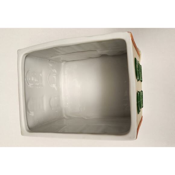 Winter Garland "Christmas Town" Vintage Cookie Jar Toy Shop Village - Picture 9 of 12